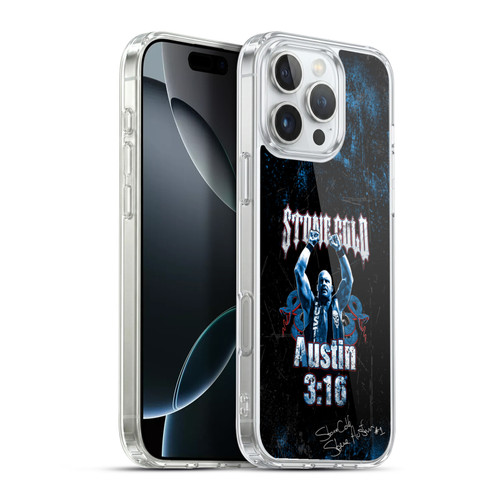WWE Steve Austin Stone Cold Toughest SOB Soft Gel Case for Apple iPhone 16 Pro Max & MagSafe