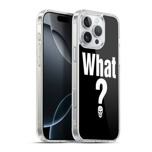 WWE Steve Austin What? Soft Gel Case for Apple iPhone 16 Pro Max & MagSafe