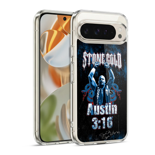 WWE Steve Austin Stone Cold Toughest SOB Soft Gel Case for Google Pixel 9 / Pixel 9 Pro