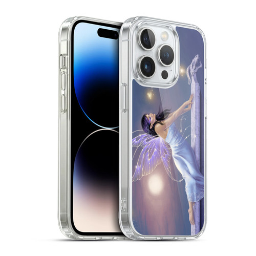 Rachel Anderson Pixies Twilight Shimmer Soft Gel Case for Apple iPhone 13 Pro & MagSafe