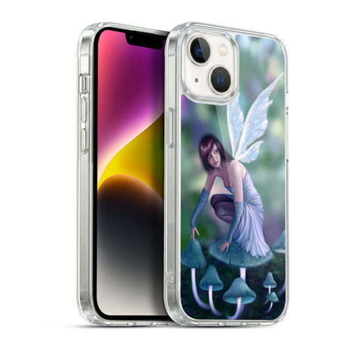 Rachel Anderson Pixies Periwinkle Soft Gel Case for Apple iPhone 14