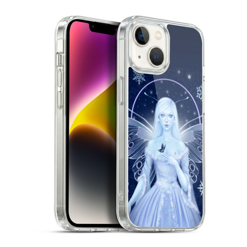 Rachel Anderson Pixies Snow Fairy Soft Gel Case for Apple iPhone 14