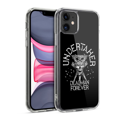 WWE 2017/18 Superstars Undertaker Deadman Forever Soft Gel Case for Apple iPhone 11