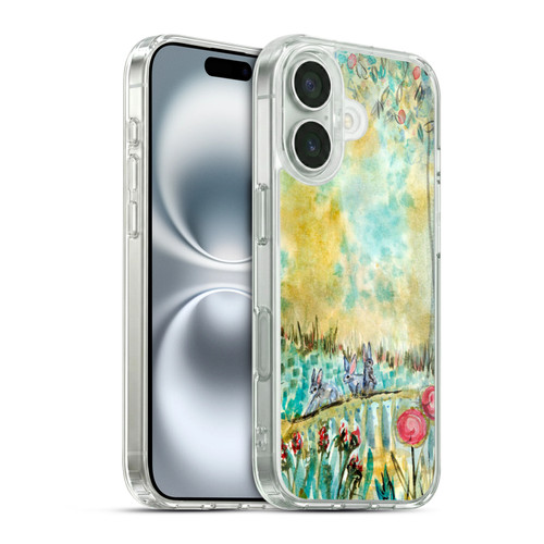 Wyanne Nature 2 Three Rabbits Soft Gel Case for Apple iPhone 16 & MagSafe