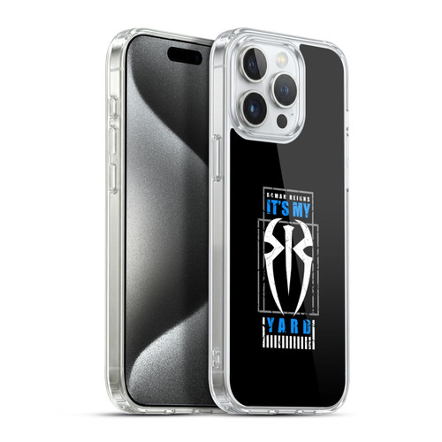 WWE 2017/18 Superstars Roman Reigns It's My Yard 2 Soft Gel Case for Apple iPhone 15 Pro Max & MagSafe