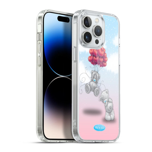 Me To You Classic Tatty Teddy Heart Balloons Soft Gel Case for Apple iPhone 13 Pro Max & MagSafe