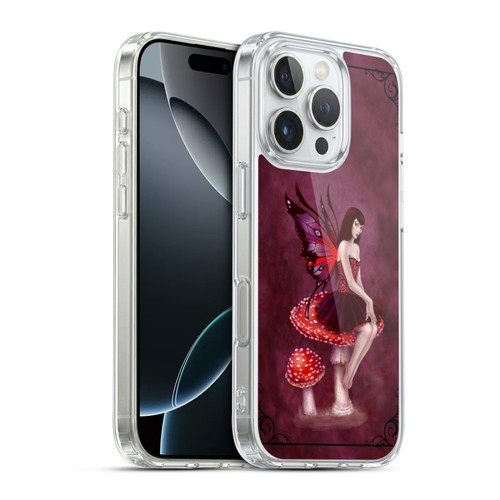Rachel Anderson Pixies Amanita Muscaria Soft Gel Case for Apple iPhone 16 Pro & MagSafe