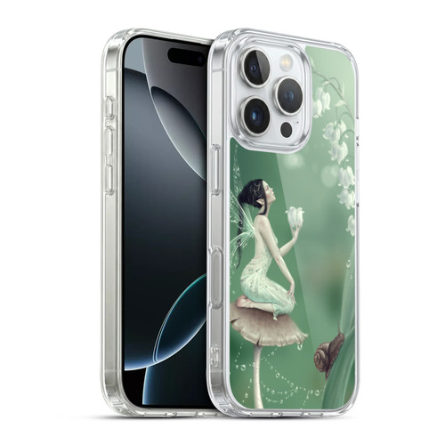 Rachel Anderson Pixies Lily Of The Valley Soft Gel Case for Apple iPhone 16 Pro & MagSafe