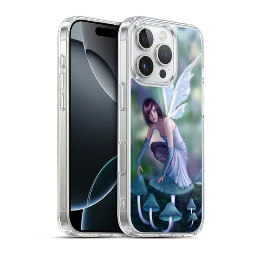 Rachel Anderson Pixies Periwinkle Soft Gel Case for Apple iPhone 16 Pro & MagSafe