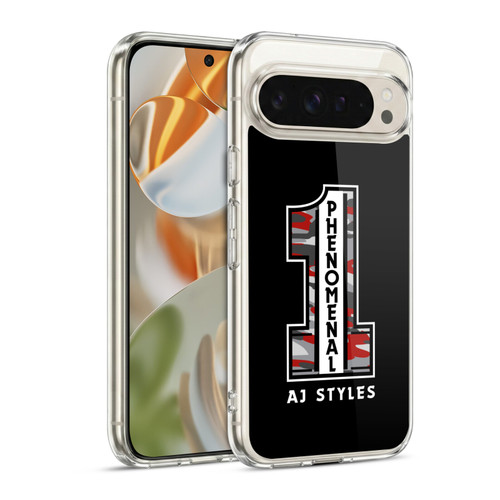 WWE 2017/18 Superstars AJ Styles Phenomenal 1 Soft Gel Case for Google Pixel 9 / Pixel 9 Pro