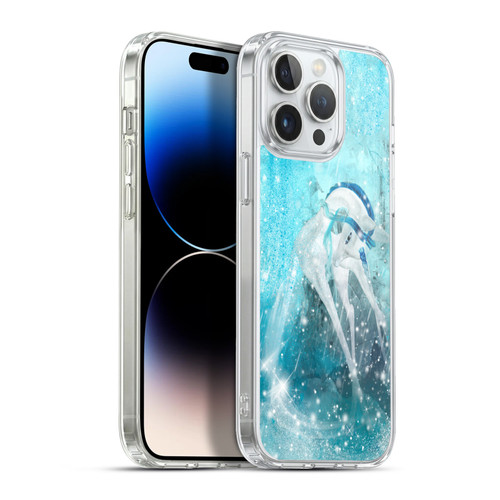 Simone Gatterwe Pegasus And Unicorns Sowflakes Soft Gel Case for Apple iPhone 13 Pro Max & MagSafe