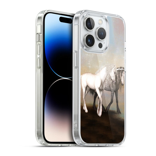 Simone Gatterwe Pegasus And Unicorns Lovers Soft Gel Case for Apple iPhone 14 Pro & MagSafe