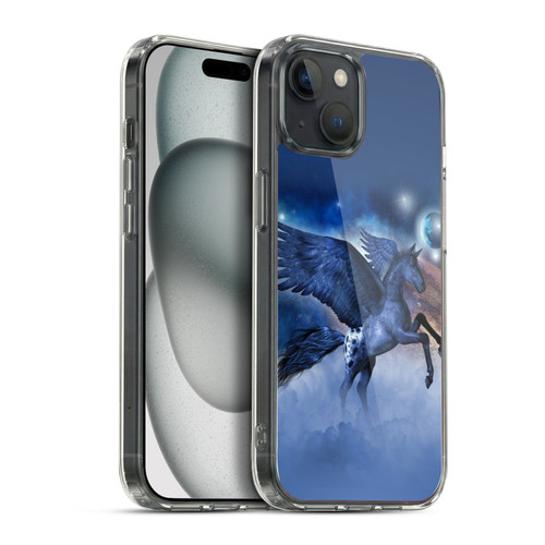 Simone Gatterwe Pegasus And Unicorns Little Pegasus Soft Gel Case for Apple iPhone 15 Plus & MagSafe