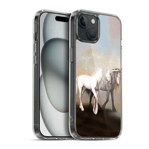 Simone Gatterwe Pegasus And Unicorns Lovers Soft Gel Case for Apple iPhone 15 Plus & MagSafe