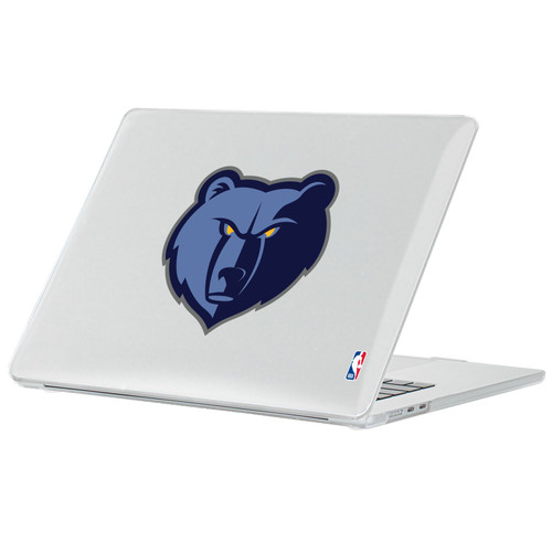NBA Memphis Grizzlies Logo Bear Clear Hard Crystal Armour Laptop Case for Apple MacBook Air 13.6" A2681/A3113/A3240 2022/2024/2025