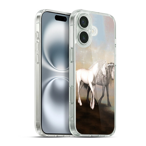 Simone Gatterwe Pegasus And Unicorns Lovers Soft Gel Case for Apple iPhone 16 Plus & MagSafe