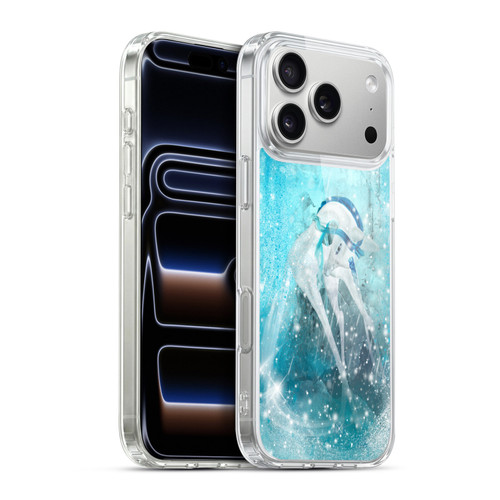Simone Gatterwe Pegasus And Unicorns Sowflakes Soft Gel Case for Apple iPhone 17 Pro Max