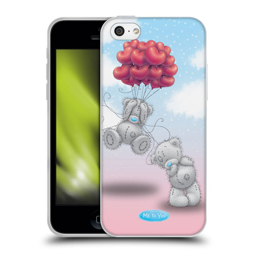 Me To You Classic Tatty Teddy Heart Balloons Soft Gel Case for Apple iPhone 5c
