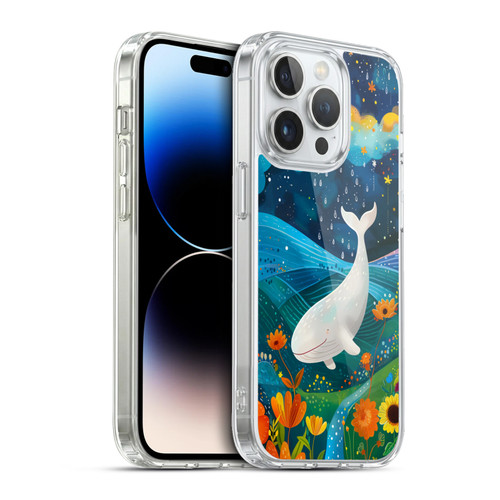 Haroulita Mix Art Animals Whale Soft Gel Case for Apple iPhone 13 Pro & MagSafe