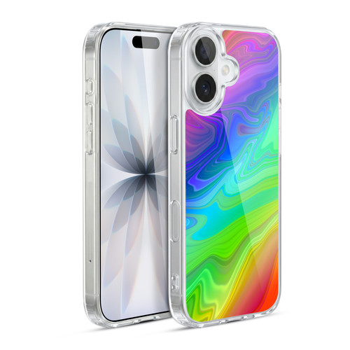 Suzan Lind Marble Rainbow Soft Gel Case for Apple iPhone 17