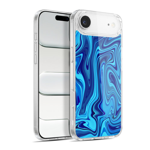 Suzan Lind Marble Blue Soft Gel Case for Apple iPhone 17 Air