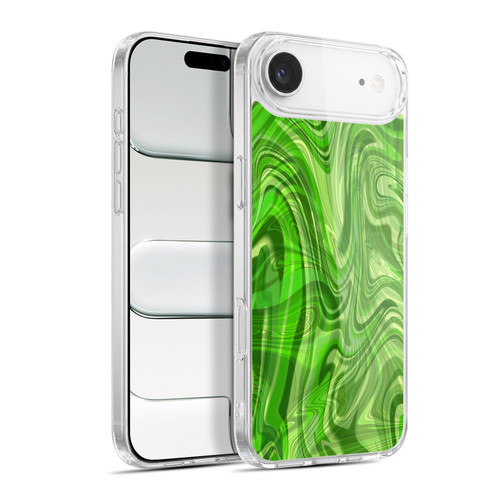Suzan Lind Marble Green Soft Gel Case for Apple iPhone 17 Air