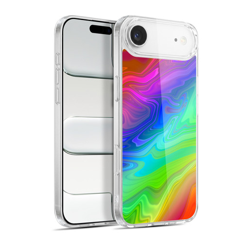 Suzan Lind Marble Rainbow Soft Gel Case for Apple iPhone 17 Air