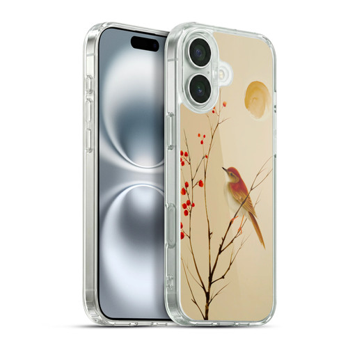Haroulita Mix Art Animals Bird Soft Gel Case for Apple iPhone 16 Plus & MagSafe