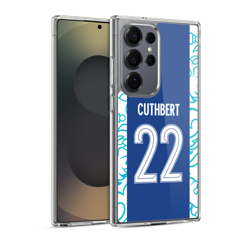 Chelsea Football Club 2022/23 Women's Home Kit Erin Cuthbert Soft Gel Case for Samsung Galaxy S25 Ultra & MagSafe