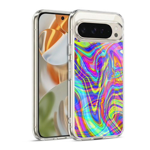 Suzan Lind Marble Illusion Rainbow Soft Gel Case for Google Pixel 9 / Pixel 9 Pro