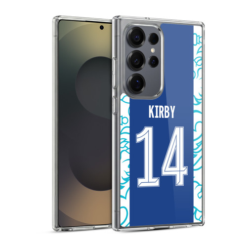 Chelsea Football Club 2022/23 Women's Home Kit Fran Kirby Soft Gel Case for Samsung Galaxy S25 Ultra & MagSafe