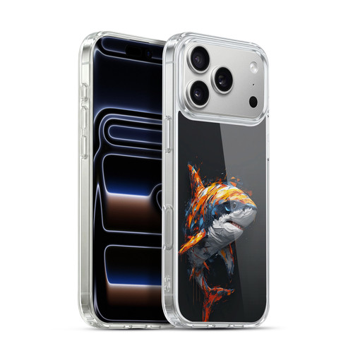Haroulita Mix Art Animals Shark Soft Gel Case for Apple iPhone 17 Pro Max