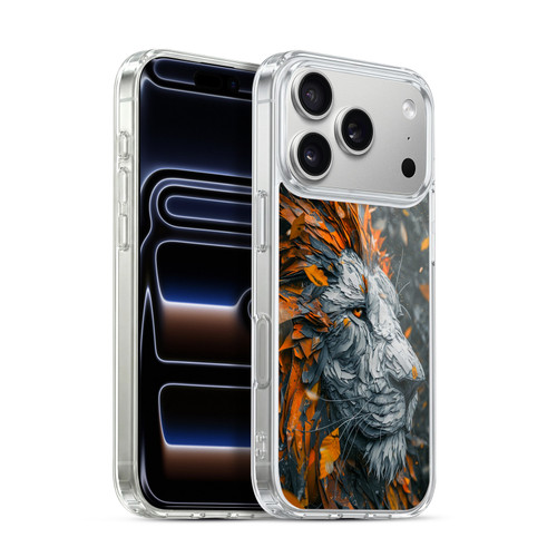Haroulita Mix Art Animals Lion Soft Gel Case for Apple iPhone 17 Pro