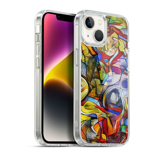 Cosmo18 Jupiter Fantasy Abstract Soft Gel Case for Apple iPhone 14