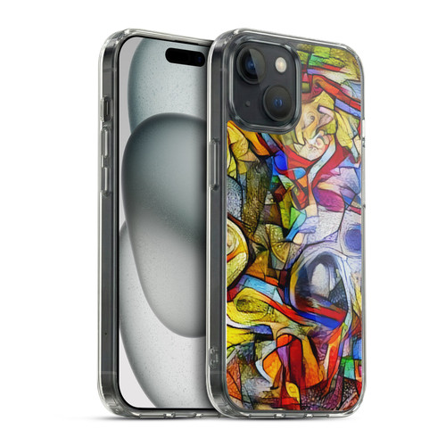 Cosmo18 Jupiter Fantasy Abstract Soft Gel Case for Apple iPhone 15 & MagSafe