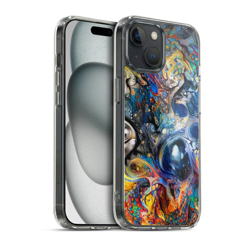 Cosmo18 Jupiter Fantasy Peace Soft Gel Case for Apple iPhone 15 & MagSafe