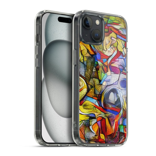 Cosmo18 Jupiter Fantasy Abstract Soft Gel Case for Apple iPhone 15 Plus & MagSafe