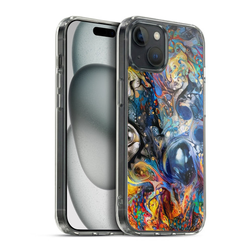 Cosmo18 Jupiter Fantasy Peace Soft Gel Case for Apple iPhone 15 Plus & MagSafe