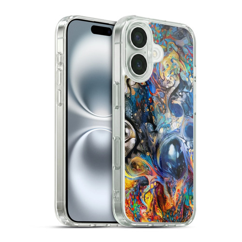 Cosmo18 Jupiter Fantasy Peace Soft Gel Case for Apple iPhone 16 & MagSafe