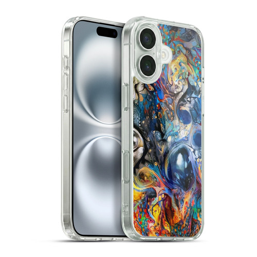 Cosmo18 Jupiter Fantasy Peace Soft Gel Case for Apple iPhone 16 Plus & MagSafe