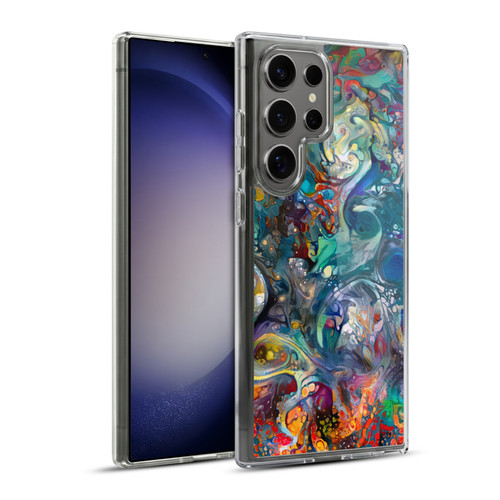 Cosmo18 Jupiter Fantasy Bloom Soft Gel Case for Samsung Galaxy S23 Ultra 5G & MagSafe