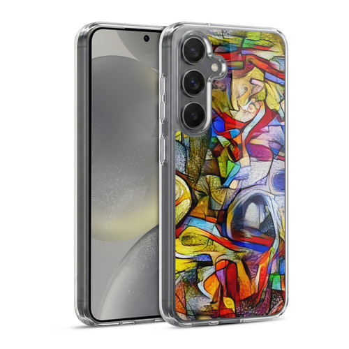 Cosmo18 Jupiter Fantasy Abstract Soft Gel Case for Samsung Galaxy S24 5G & MagSafe