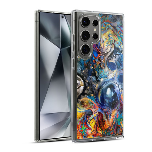 Cosmo18 Jupiter Fantasy Peace Soft Gel Case for Samsung Galaxy S24 Ultra 5G & MagSafe