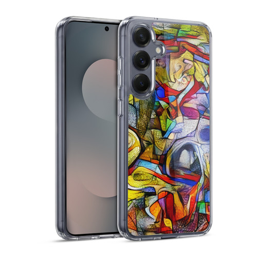Cosmo18 Jupiter Fantasy Abstract Soft Gel Case for Samsung Galaxy S25 & MagSafe