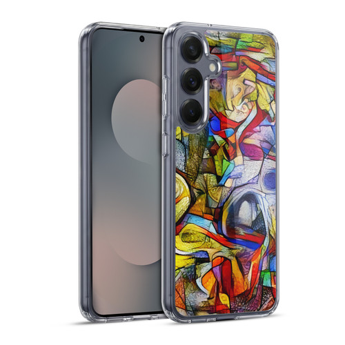 Cosmo18 Jupiter Fantasy Abstract Soft Gel Case for Samsung Galaxy S25+ & MagSafe