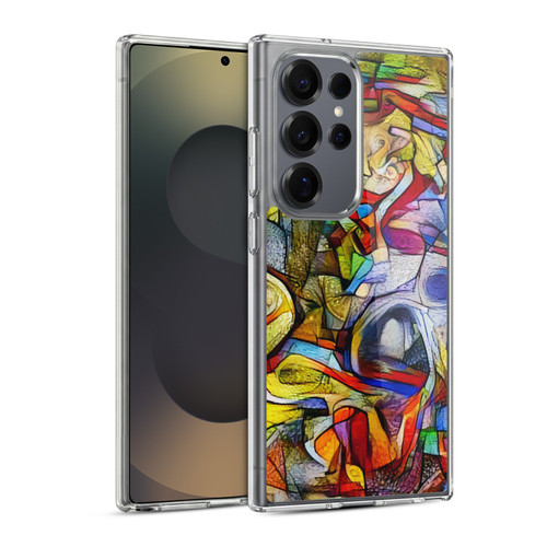 Cosmo18 Jupiter Fantasy Abstract Soft Gel Case for Samsung Galaxy S25 Ultra & MagSafe