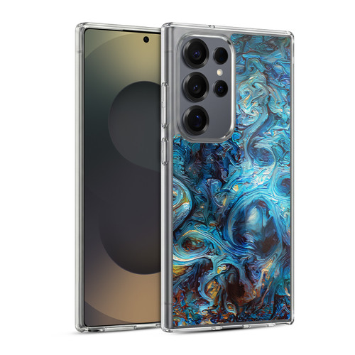 Cosmo18 Jupiter Fantasy Blue Soft Gel Case for Samsung Galaxy S25 Ultra & MagSafe