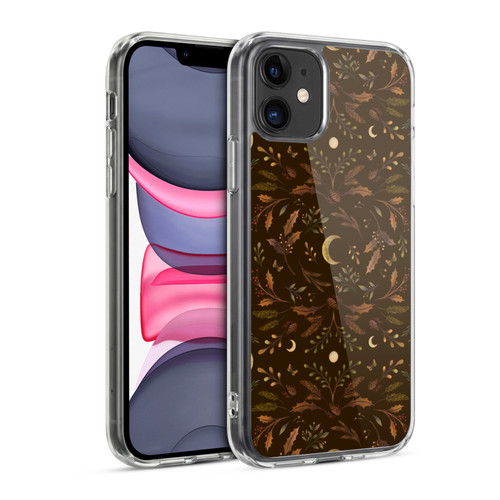 Episodic Drawing Art Winter Merry Patterns Soft Gel Case for Apple iPhone 11