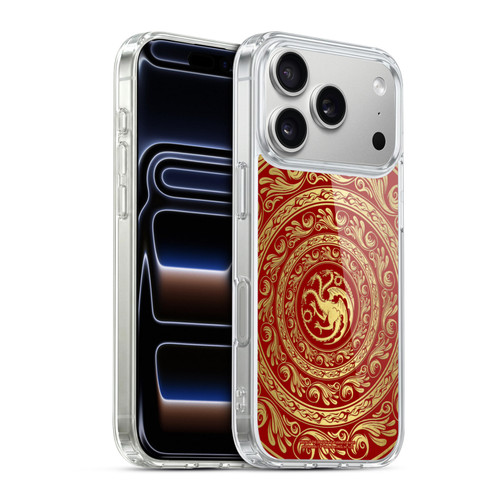 House Of The Dragon: Television Series Season 2 Graphics Targaryen Logo Soft Gel Case for Apple iPhone 17 Pro