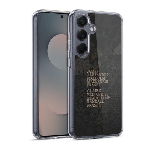 Outlander Graphics Names Soft Gel Case for Samsung Galaxy S25 & MagSafe